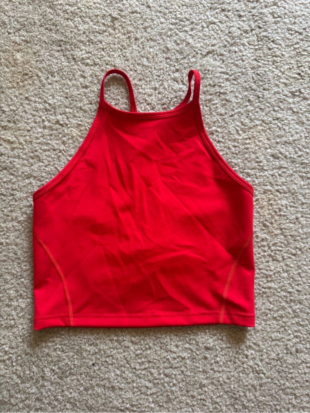 Lululemon Wunder Train High Neck Cross-Back Tank